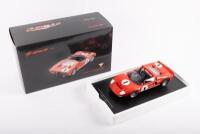 FORD GT40 X1:&nbsp;A Spark 1:18 scale Ford GT40 X1 model,&nbsp;the #1&nbsp;race car that was driven to victory&nbsp;in the 12 hours of Sebring 1966&nbsp;race meeting, in a striking red&nbsp;paint scheme,&nbsp;driven by Miles - Ruby