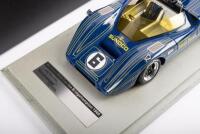 McLAREN M6B:&nbsp;A&nbsp;Tecnomodel 1:18 scale McLaren M6B Can Am model, the #6&nbsp;race car that was driven to victory in the 1968 Bridgehampton grand prix, in the famous Sunoco livery&nbsp;driven by Mark Donohue - 2