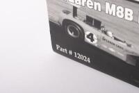 McLAREN M8B:&nbsp;A GMP 1:18 scale McLaren M8B high wing model,&nbsp;the #4&nbsp;race car that was driven to championship victory&nbsp;in the 1969 Can Am series, in the traditional&nbsp;McLaren orange paintwork,&nbsp;driven by Bruce McLaren - 3