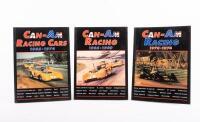 CAN AM RACING CARS:&nbsp;A trio&nbsp;of Can Am racing car books, firstly 1966 - 1969, second book 1966 - 1974, thirdly 1970 - 1974