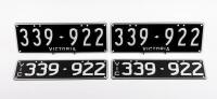 Victorian Numeric Plates | 339.922