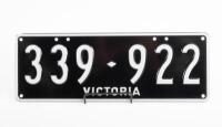 Victorian Numeric Plates | 339.922 - 2