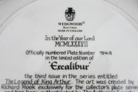WEDGWOOD: Two limited edition Wedgewood plates from &lsquo;The Legend of King Arthur' series - 14