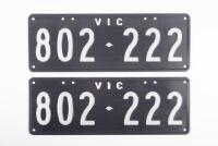 Victorian Numeric Plates | 802.222