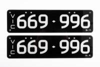 Victorian Numeric Plates | 669.996