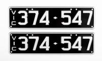 Victorian Numeric Plates | 374.547
