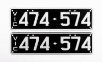 Victorian Numeric&nbsp;Plates | 474.574
