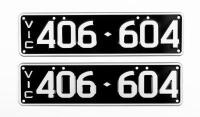 Victorian Numeric Plates | 406.604