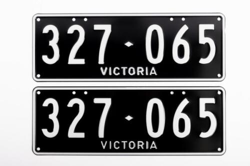 Victorian Numeric Plates | 327.065