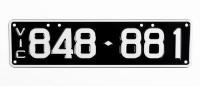 Victorian Numeric Plates | 848.881 - 2