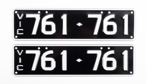 Victorian Numeric Plates | 761.761
