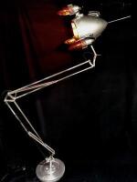 'BLAST OFF #2' Rocketship lamp&nbsp;'CAR PART ART' - By renowned Australian Artist - Terry Lawrie [Location: Melbourne] - 2