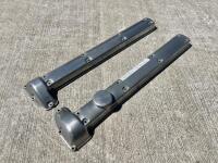 JAGUAR: A pair of early XK engine cam covers. [Location: Sydney]