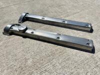 JAGUAR: A pair of early XK engine cam covers. [Location: Sydney] - 4