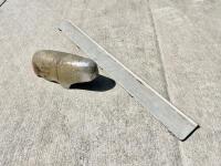 JAGUAR: A Jaguar Mark II overrider and kickplate, suited for restoration [Location: Sydney]