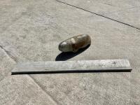 JAGUAR: A Jaguar Mark II overrider and kickplate, suited for restoration [Location: Sydney] - 2