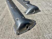 JAGUAR: A pair of early XK engine cam covers. [Location: Sydney] - 5