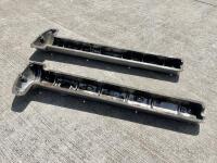 JAGUAR: A pair of early XK engine cam covers. [Location: Sydney] - 6