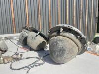 LUCAS: A quantity of Lucas 7" headlight bowls and fittings [Location: Sydney] - 4