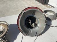 LUCAS: A quantity of Lucas 7" headlight bowls and fittings [Location: Sydney] - 7