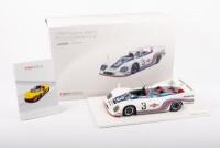 PORSCHE 936/76:&nbsp;A TSM 1:18 scale Porsche 936/76 model, the #3&nbsp;race car that was driven to victory&nbsp;in the Monza 1000km&nbsp;1976&nbsp;race meeting, in the legendary Martini racing&nbsp;livery,&nbsp;driven by Ickx - Mass