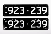 Victorian Numeric Number Plate | 923.239