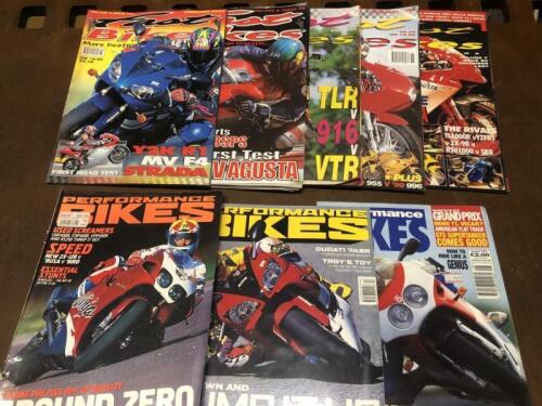 MAGAZINE: Five issues Fast Bike Magazine, Three issues Performance Bikes Magazine