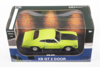 FORD XB FALCON: A 1:32 scale Ford XB GT 2 door falcon coupe, finished in lime green paintwork