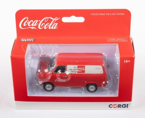CORGI: A Corgi Ford Transit Mk1 van in Coca-Cola livery, model No.CC02725 in original box