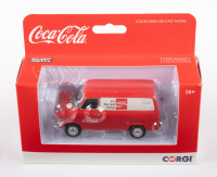 CORGI: A Corgi Ford Transit Mk1 van in Coca-Cola livery, model No.CC02725 in original box