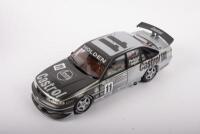 HOLDEN VS COMMODORE: A 1:18 scale Holden VS Commodore, the number #11 race car, as raced to victory at Bathurst 1997, driven by Larry Perkins & Russell Ingall, finished in a 25th anniversary silver livery - 3