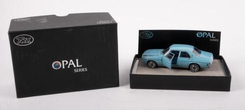HOLDEN: A Trax Opal Series 1:43 scale 1971 HQ Holden Premier Sedan in light blue paintwork, code TO03B, in original box