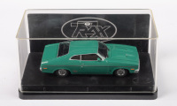 FORD: A Trax 1:43 scale 1976 Ford XC Falcon GS Hardtop in green paintwork, code TR10G, in original box