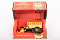 MATCHBOX YESTERYEAR: A Matchbox Models of Yesteryear 1923 Scania-Vabis Post bus, model No.Y16 in original box