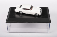 BENTLEY: An Oxford Diecast 1:43 scale Bentley S1 Continental Fastback in white paintwork, model No.BCF003, in perspex case
