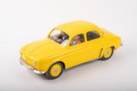 RENAULT: An&nbsp;Aroutcheff Tillieaux&nbsp;Renault Dauphine&nbsp;model with Belgian cartoon character Gil Jourdan at the wheel, 34cm long, in plain box