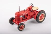 FARMALL: A Boyle Industries modern metal circa 1940s Farmall tractor&nbsp;ornament model, 31cm long