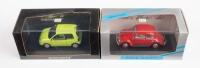 VOLKSWAGEN: Two Minichamps 1:43 scale Volkswagen models, includes a 1953-57 Beetle & a 1998 Lupo in original boxes