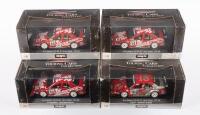 ALFA ROMEO: Four Onyx 1:43 scale Alfa Romeo 155 motorsport models in boxes