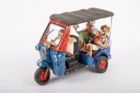 GUILLERMO FORCHINO: 'Tuk Tuk'&nbsp;comic art model car, by Guillermo Forchino, 35cm long, in original box - 2