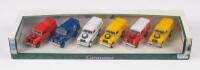 LAND ROVER: A Cararama&nbsp;1:72 scale six early land Rover model set in original box