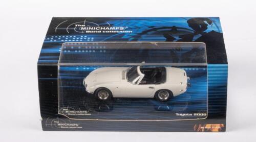 TOYOTA: A Minichamps Bond Collection 'You Only Live Twice' 1:43 scale Toyota 2000 GT in white paintwork in original box