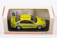 FORD: A Biante&nbsp;limited edition [1262/3000] 1:43 scale Ford BA Falcon XR8 police vehicle&nbsp;in citric acid colour in original box