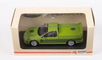FORD: A Biante&nbsp;1:43 scale FPV pursuit Ute police car in green in box