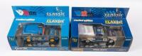 FORD: Two Classic Carlectables 1:43 scale Ford AU Falcon XR8 racing Ute models in boxes