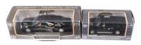 PRESIDENTIAL: Two 1:43 scale presidential vehicles by Luxury Diecast including a 09/10 Chevrolet Suburban and a 2009 Cadillac Presidential Limousine, boxed.