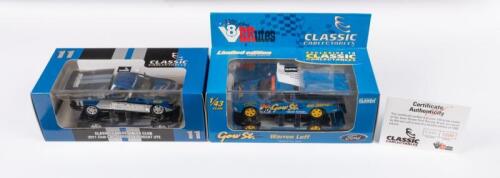 FORD: Two Classic Carlectables 1:43 scale Ford Falcon Ute models in boxes