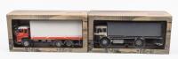 IXO: Two IXO 1:43 scale truck models in boxes