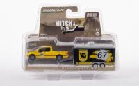 HITCH & TOW: A 1:64 scale Greenlight 2015 Ford F150 with enclosed car trailer, Terlingua Racing Team
