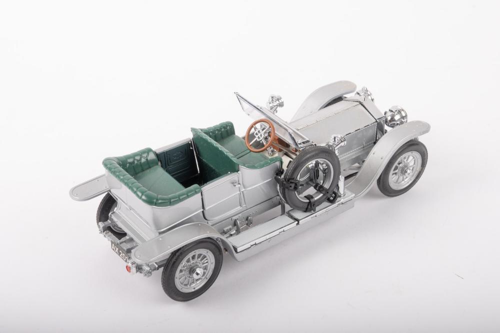 Miniature Franklin Mint 1/24 Rolls Royce Silver Ghost – Occasion, Sans Boîte